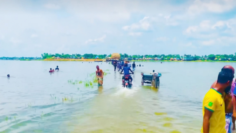 যমুনার পানি বিপৎসীমা ছুঁই ছুঁই, প্লাবিত নিম্নাঞ্চল