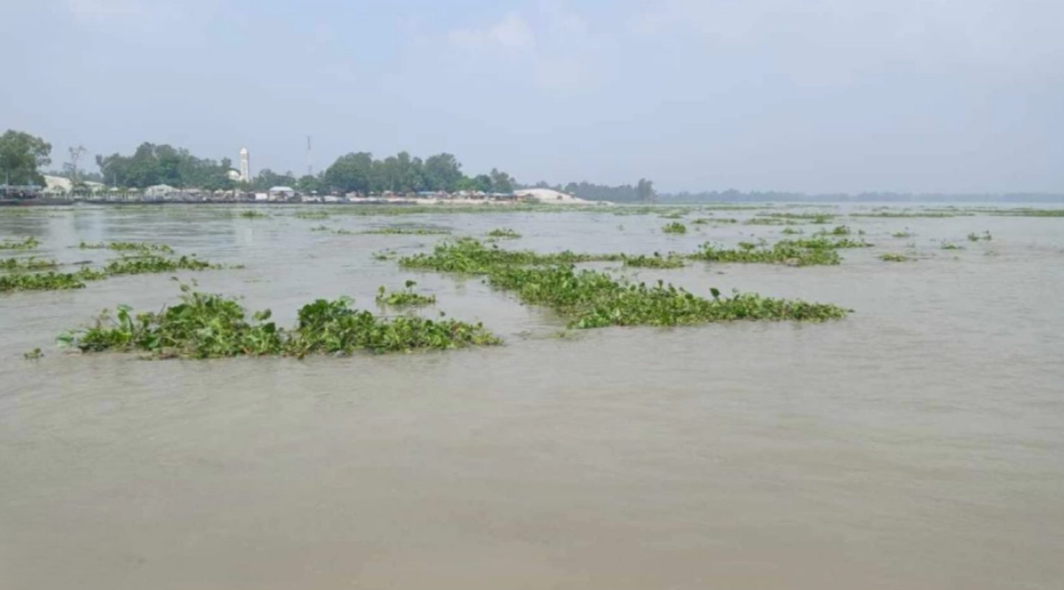সিরাজগঞ্জে আবারও বাড়ছে যমুনার পানি